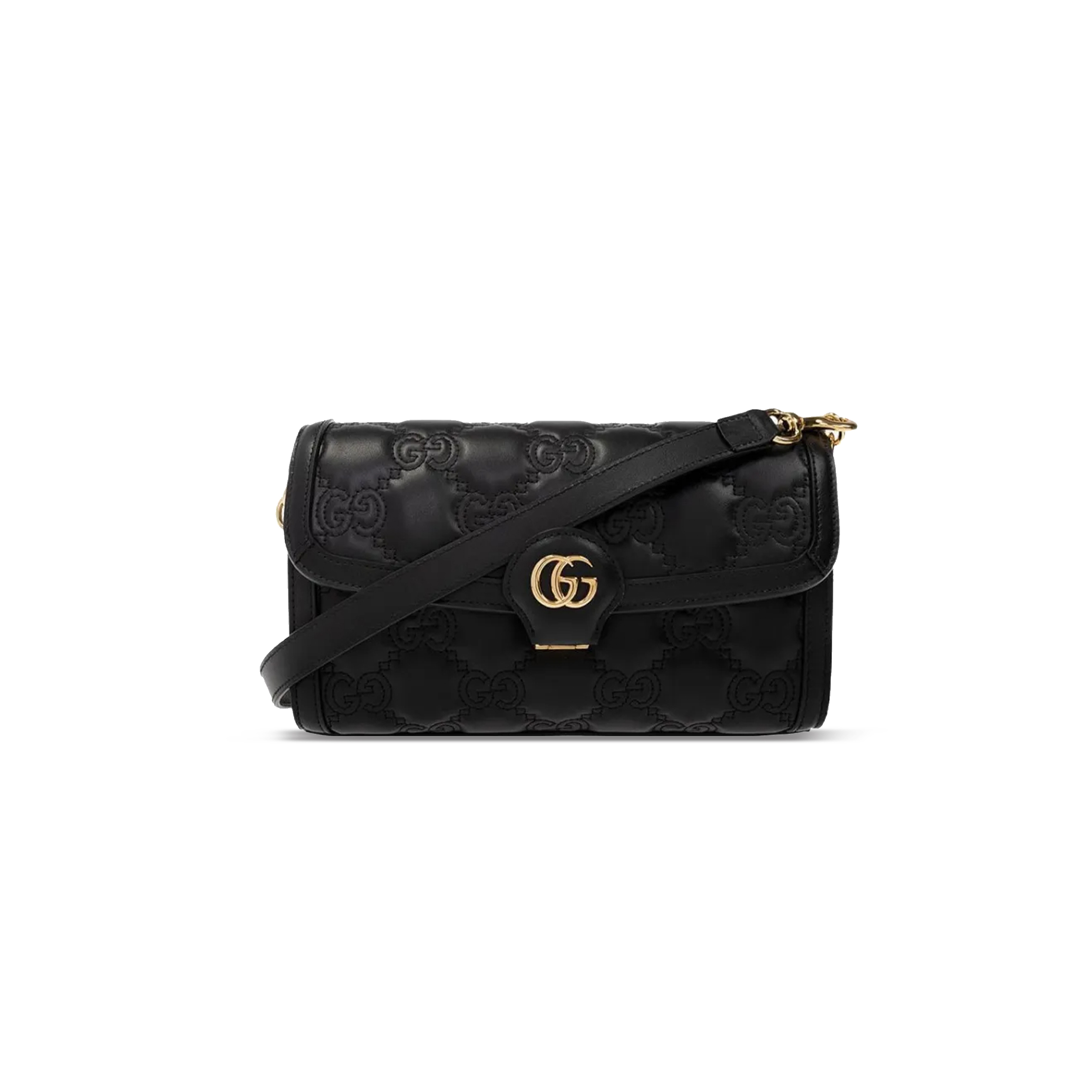 GUCCI SMALL GG MATELASSÉ LEATHER BAG 724529 (25.5*16*8.5cm)